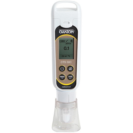 Oakton CTSTestr 50C Cup Style Waterproof Pocket Conductivity/TDS/Salinity Tester